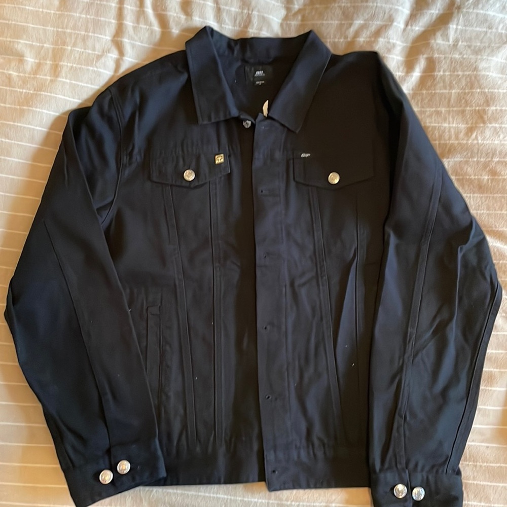 Obey Black Denim Jacket